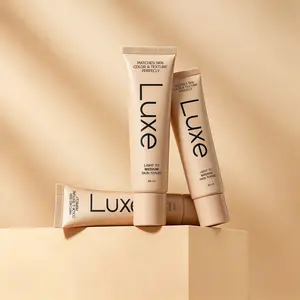 Luxe Color Changing Foundation for Women, Auto Self Adjusts to All Skin Tones, Buildable Light-to-Dark Coverage, 12HR Long Lasting Wear, Natural Hydrating Dewy Finish Flawless Makeup Base