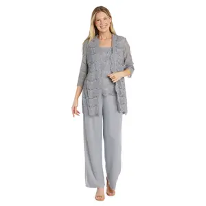 R&M Richards 9846 Long Formal Jacket Pant Set