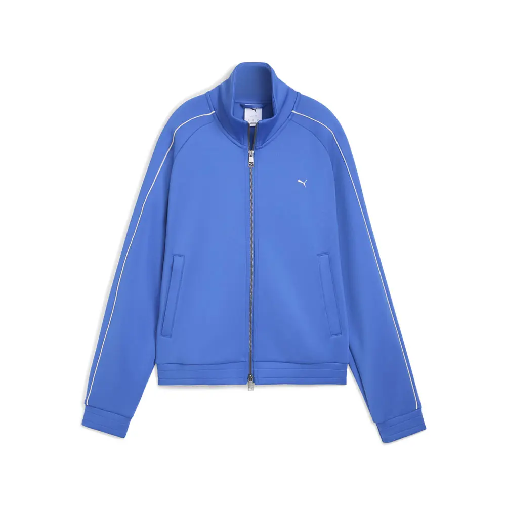 PUMA Womens T7 Athletic Outerwear Casual - Blue