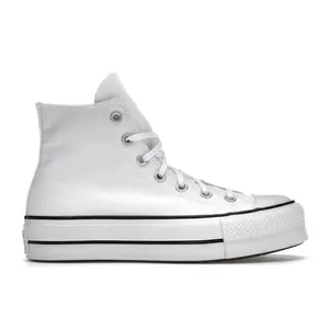 Converse Women's Chuck Taylor All Star Hi Platform White Black, from StockX