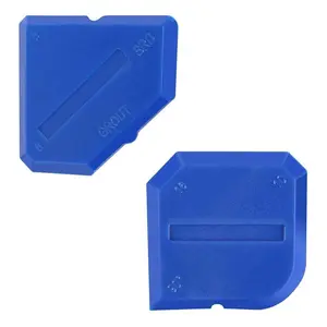 Silicone Caulking Tool Set, 2 Counts/set Portable Sealant Scraper, Sealant Grout Scraper for Kitchen Counter, Bathroom Floor Caulking, Cleaning, Sealing