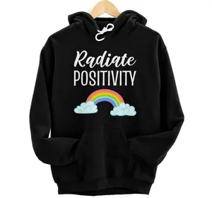Radiate Positivity Optimistic Hoodie, Sweatshirt, T-Shirt
