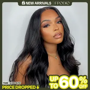 Frodio Veralux™ Blend Human Hair Middle Part Loose Wave Wig | Glueless, Ready to Wear, Blend Hair Wig for Black Women