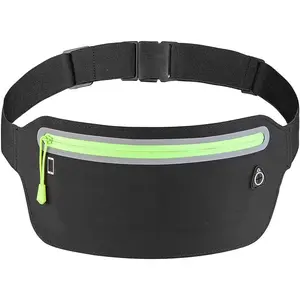 Running Belt,Slim Running Fanny Pack  Runner Workout Exercise Phone  Pack Belt Pouch Bags for Women Men  Gym