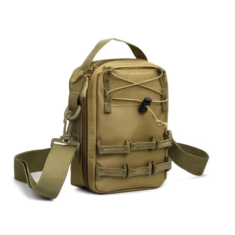 Men's Small Tactical Sling Backpack,Adjustable Strap, Practical Compact EDC Storage Bag, OutdoorEquipment for Hiking, Camping, Hunting,Fishing, Multi Purpose Rucksack Holds Chargers, Keys, Cell Phone, Wallet, Christmas Gifts