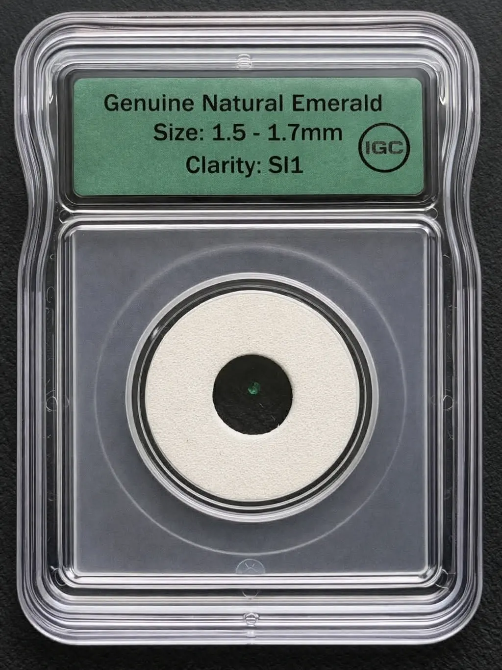 ICG Certified - Genuine Natural Emerald ICG Certified - Genuine Natural Emerald