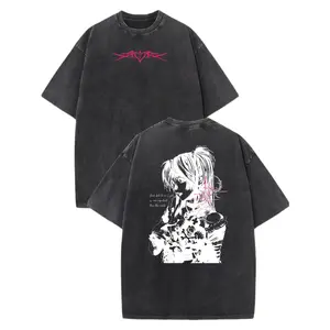 Misa Vintage Graphic Tees, Death Note Tshirt, Death Note Merch, Anime Clothing, Unisex Manga Anime Shirts Top Menswear Womenswear Streetwear