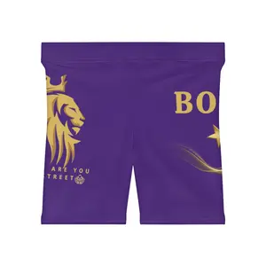 BOLD Women's Biker Shorts, Compression Fabric