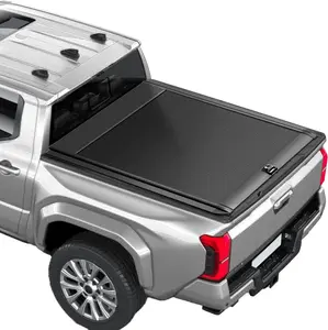 Retractable Truck Bed Tonneau Cover Compatible with 2016 2017 2018 2019 2020 2021 2022 2023 2024 2025 2026 Tacoma (5'/60") Retractable Hard Truck Bed Cover Password Lock