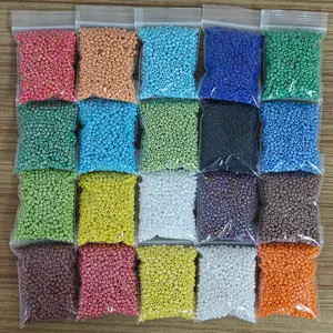High-Quality Glass Seed Beads, Durable & Vibrant Colors, Perfect for DIY Jewelry Making, DIY Mix Beads, Ideal Gift for Women, 20 Assorted Colors