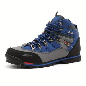 Men'sHigh-topHikingShoes-Durable,Lightweight,BreathableOutdoorShoeswithSturdyRubberSole,SuitableforClimbing,Hiking,andCasualWear
