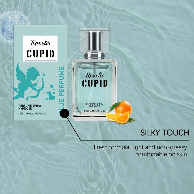Roxelis Cupid's Blue Elixir Cologne – Spiced Citrus & Amber Euphoria 50ml pheromone-infused cologne