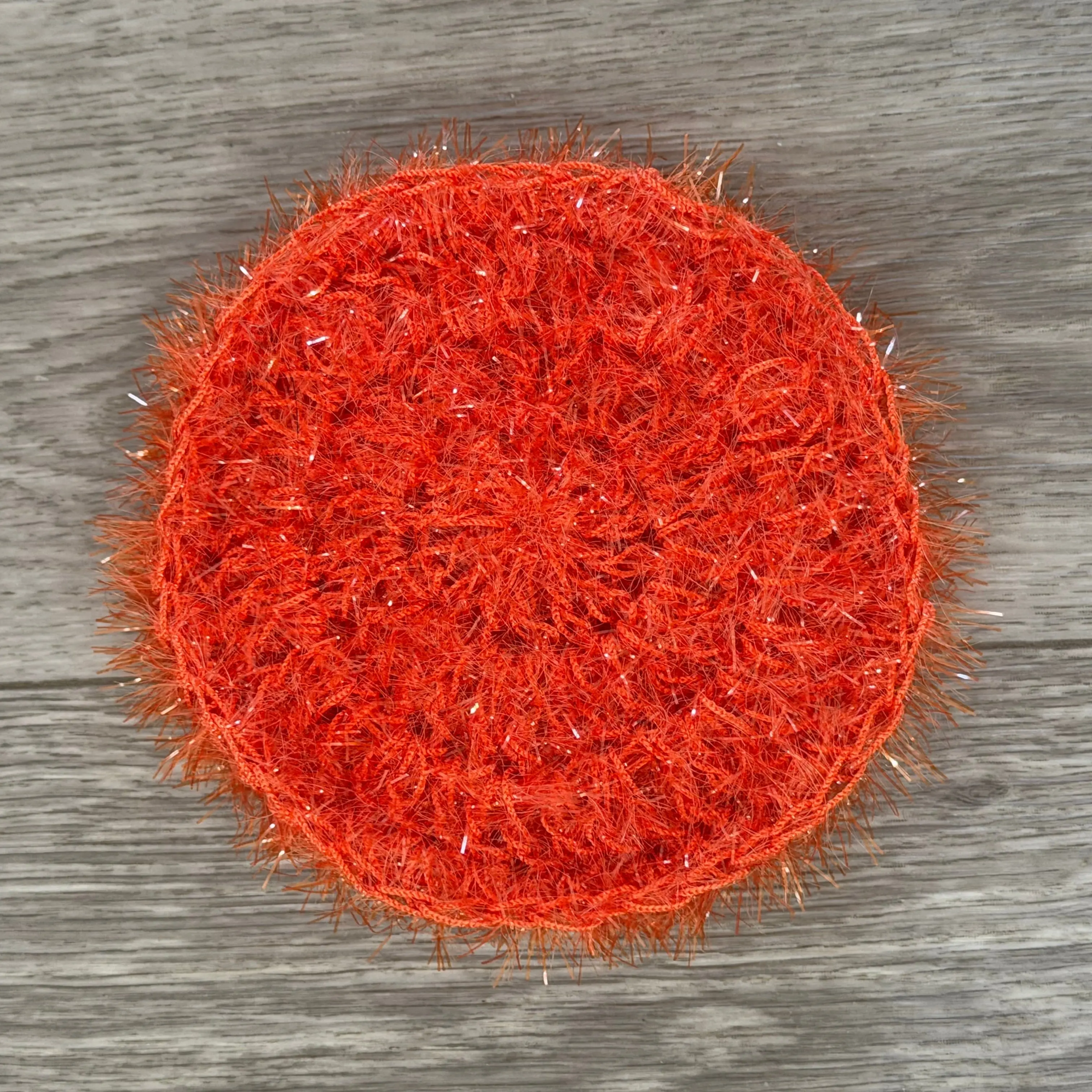 Handmade Round Shape Kitchen Dish Scrubbing Sponges, Ideal for Home Care Gift
