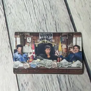 Hustler trio credit card skin sticker decal