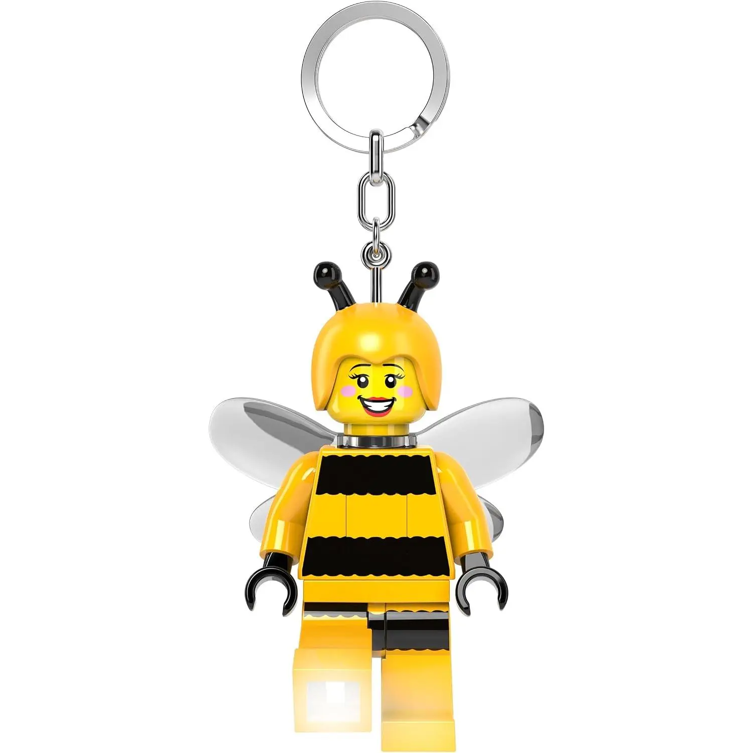 LEGO Large 3 Inch Tall Figure Keychain Light - Bumblebee Girl (KE211H)