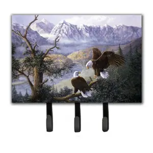 Carolines Treasures  Eagles by Daphne Baxter Leash or Key Holder