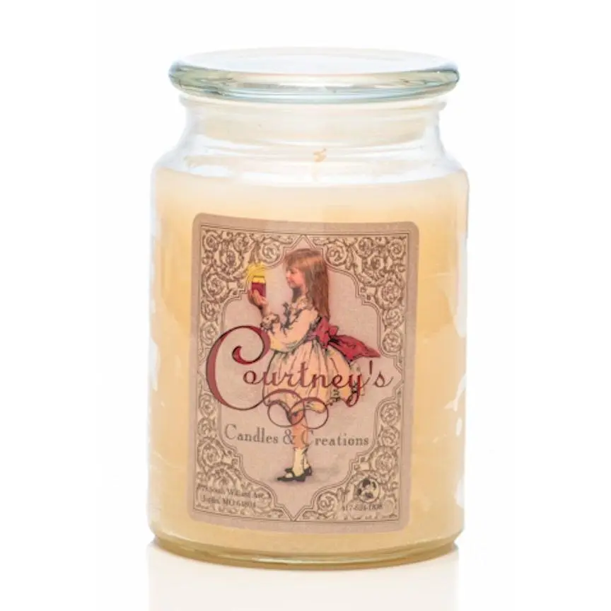 Gardenia - Courtneys Candles Maximum Scented 26oz Large Jar Candle