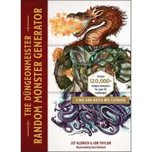 The Düngeonmeister Random Monster Generator: A Mix-and-Match RPG Flipbook (Düngeonmeister Series) Hardcover