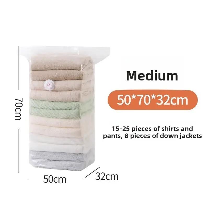 Space Saving Vacuum Bags for Moving, 15 Pack Compression Bags for Clothes, Blankets & Bedding, No Pump Needed, Reduce Bulk for Packing & Storage