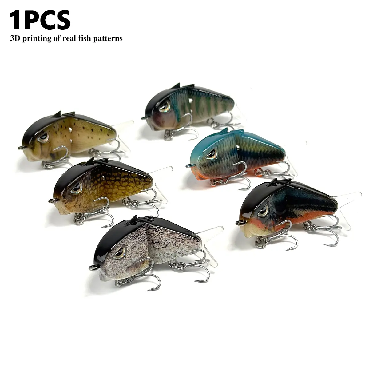 3D Printed Realistic Fish Lure with Dual Hooks, Slow Sinking Bait for Bass Trout Catfish, Bfs System Fishing Gear, Fishing Accessories, Artificial Fishing Lure, Fishing Tackle - TikTok Shop 3D Printed Realistic Fish Lure with Dual Hooks, Slow Sinking Bait for Bass Trout Catfish, Bfs System Fishing Gear, Fishing Accessories, Artificial Fishing Lure, Fishing Tackle - TikTok Shop