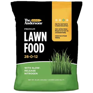 Premium lawn food spring summer fertilizer sq ft bag
