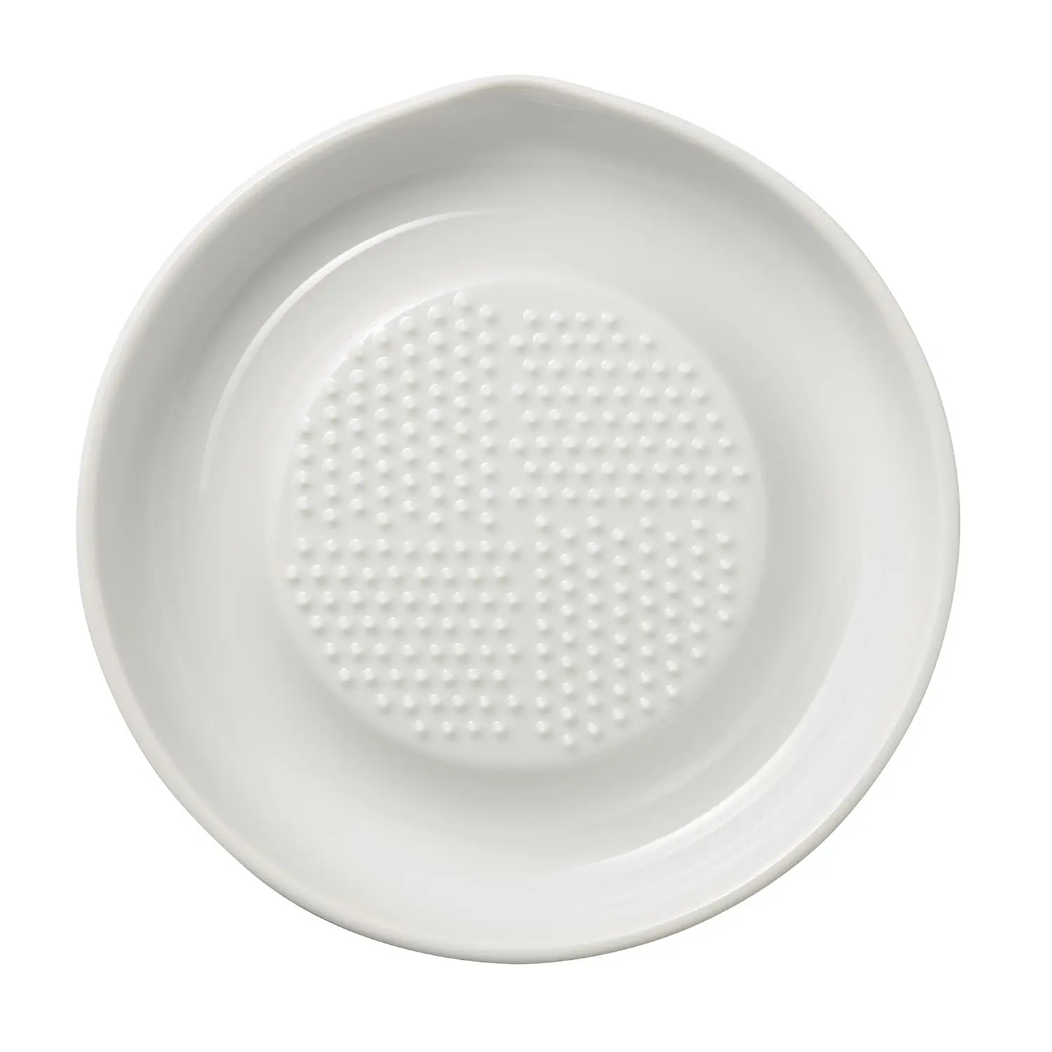 Ceramic Grater - 6.5" Medium For Ginger And Garlic