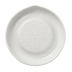 Ceramic Grater - 6.5" Medium For Ginger And Garlic
