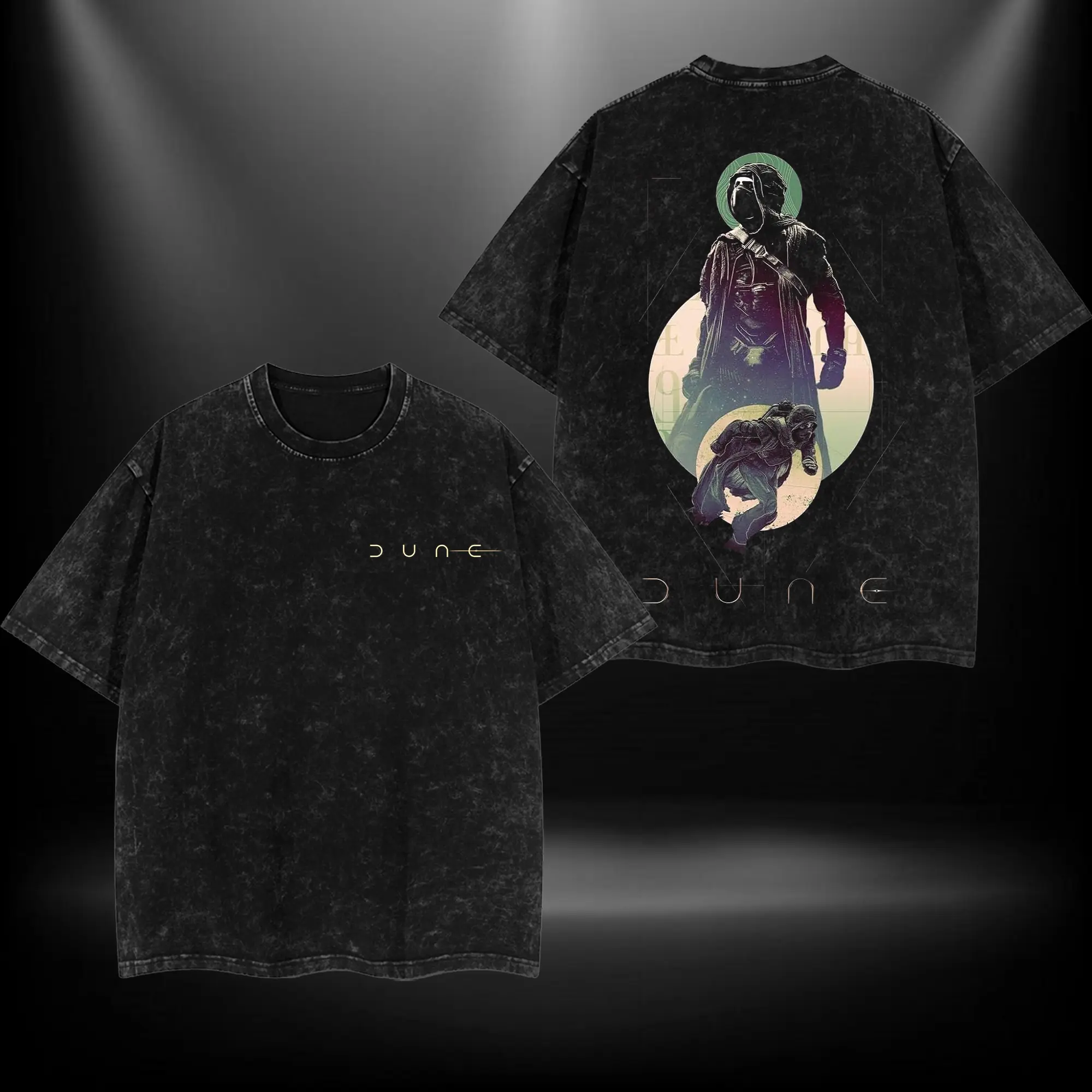 Paul Atreides v3 Dune Retro Vintage Menswear Gift movie fans Top Apparel Classic Oversized Seamless Simple Straight Man Clothes Cotton designer shirts, graphic tees, men gifts, ,Graphic Streetwear T-shirt tees  good Casual Loose Fit