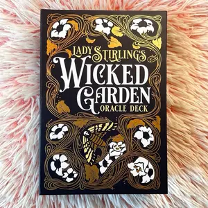 Lady Stirling’s Wicked Garden Oracle Deck by Matt Hughes - 32 Card Deck With 80 Page Guidebook + 80 Page Novellette