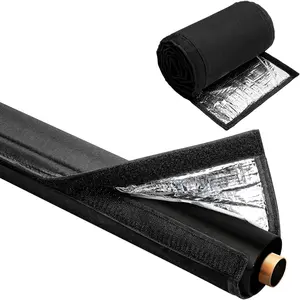 3 Layers HVAC Copper Pipe Insulation Cover,72x10.2 Inch 600D Oxford AC Pipe Insulation Covers for Outside,Flexible Copper Line Insulation Sleeve for Central Air Conditioning Mini Splits