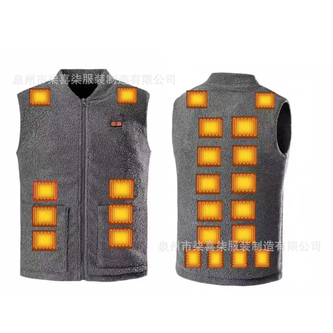 Dual control 24 zone gray