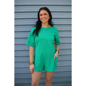 Emerson Two-Way Romper- K Green