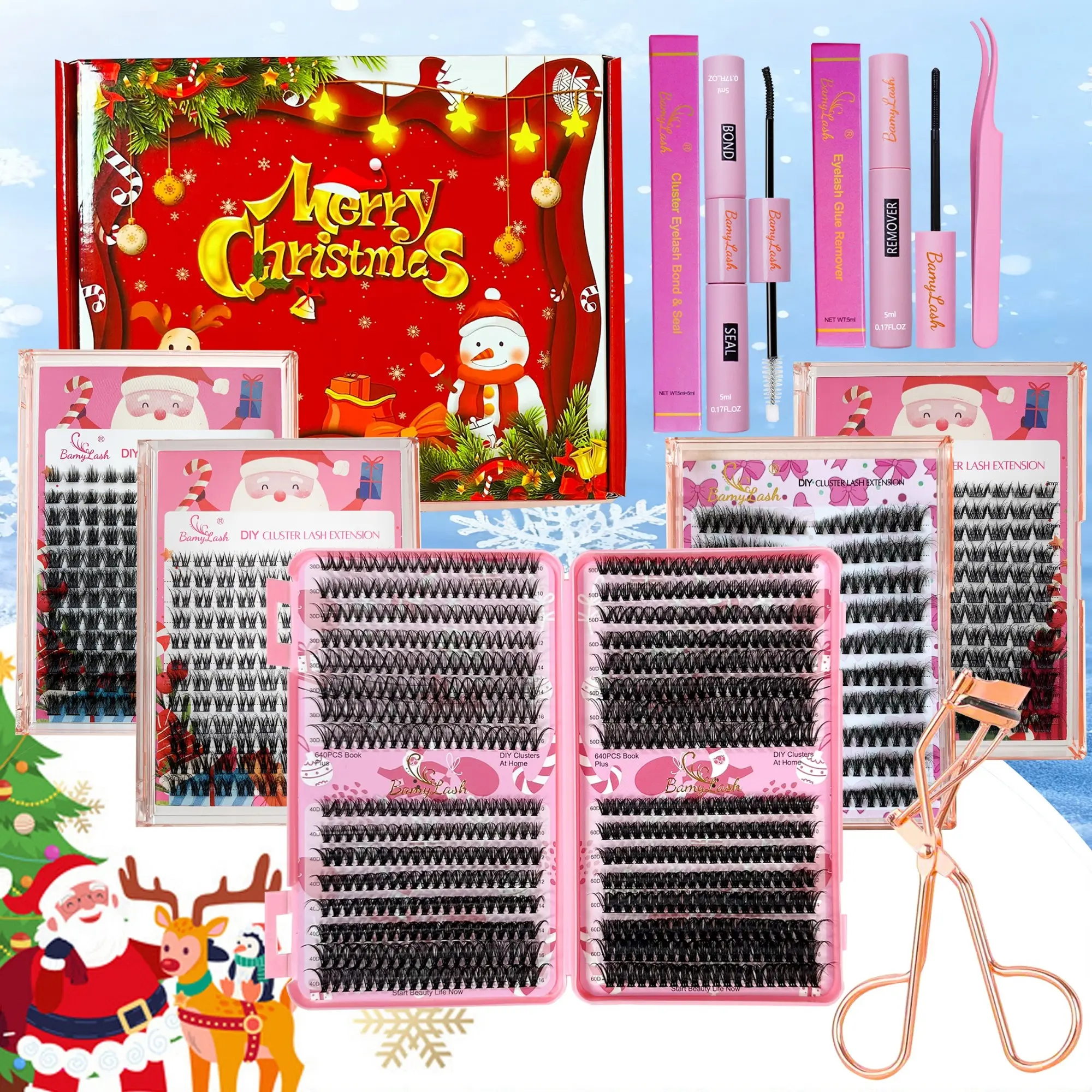 1204PCS Cluster Lash Set