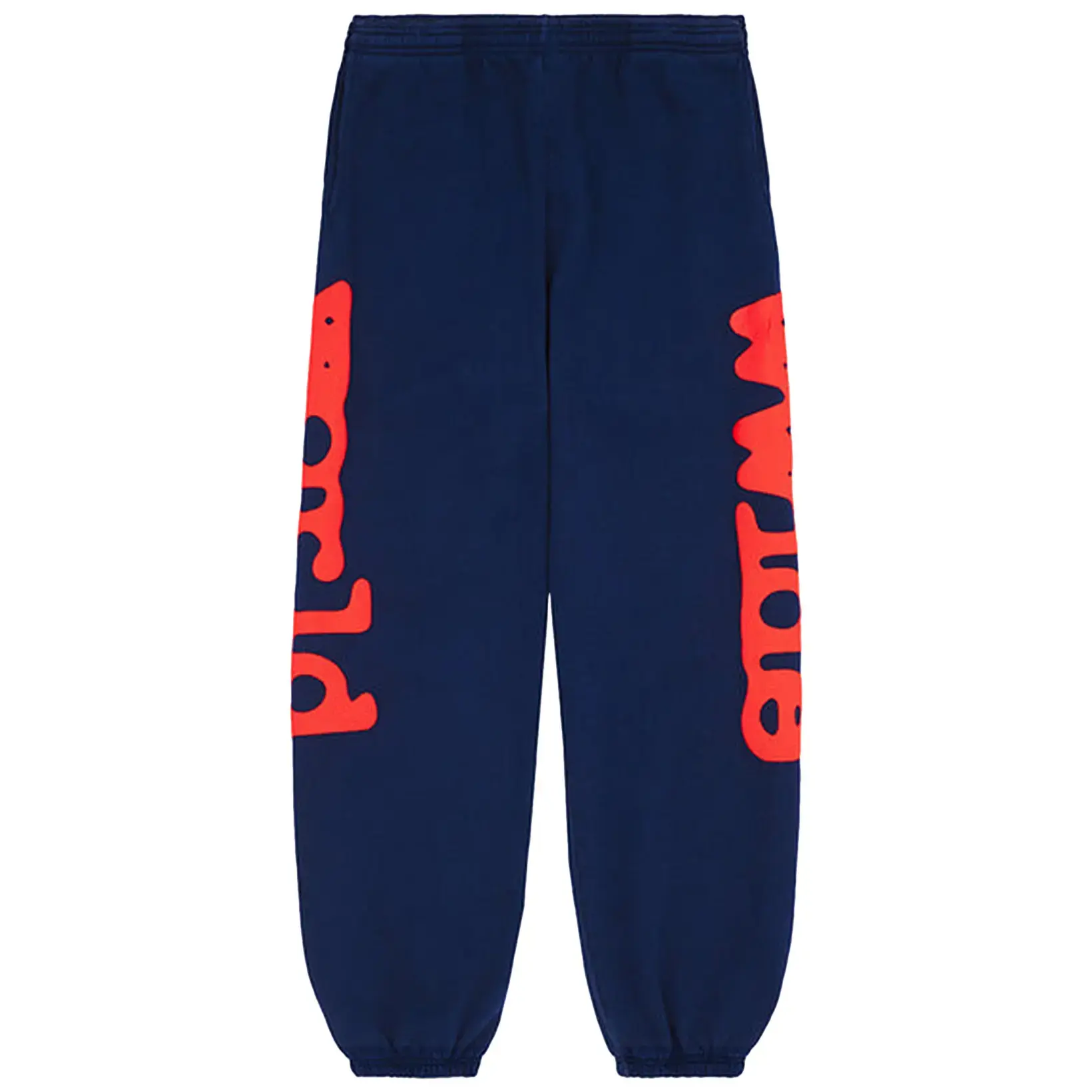 Sp5der Beluga Navy Sports Casual Pants, Full-Length Multi-Size Sports Bottoms for Outdoor Activities