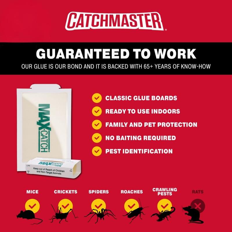 Max-Catch Non-Toxic Scented Glue Traps