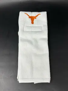 Texas Longhorns White Football College Game Towel Football Cotton New