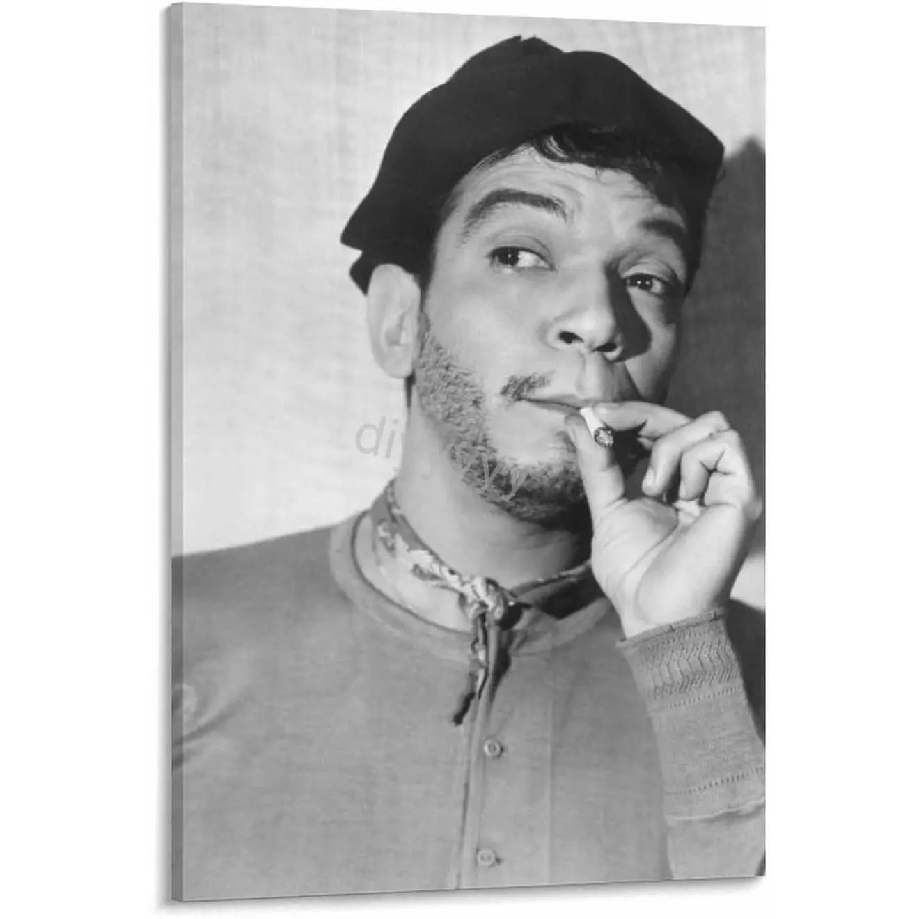 Cantinflas1 Comedian Portrait Art Poster 5 Canvas Posters And Prints Wall Art Pictures for Living Room Bedroom Decor 16x24inch(40x60cm) Frame-style