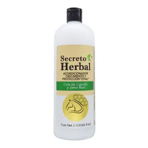 Secreto Herbal – Horsetail & Royal Jelly Conditioner (Growth & Protection, 1 L)