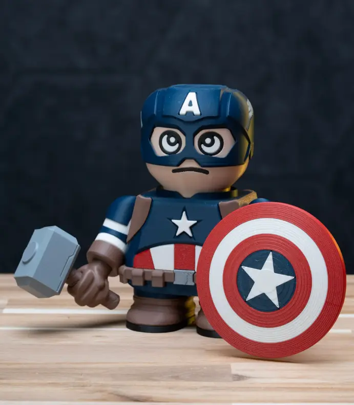 Chunktain America - Chunkables Action Figure