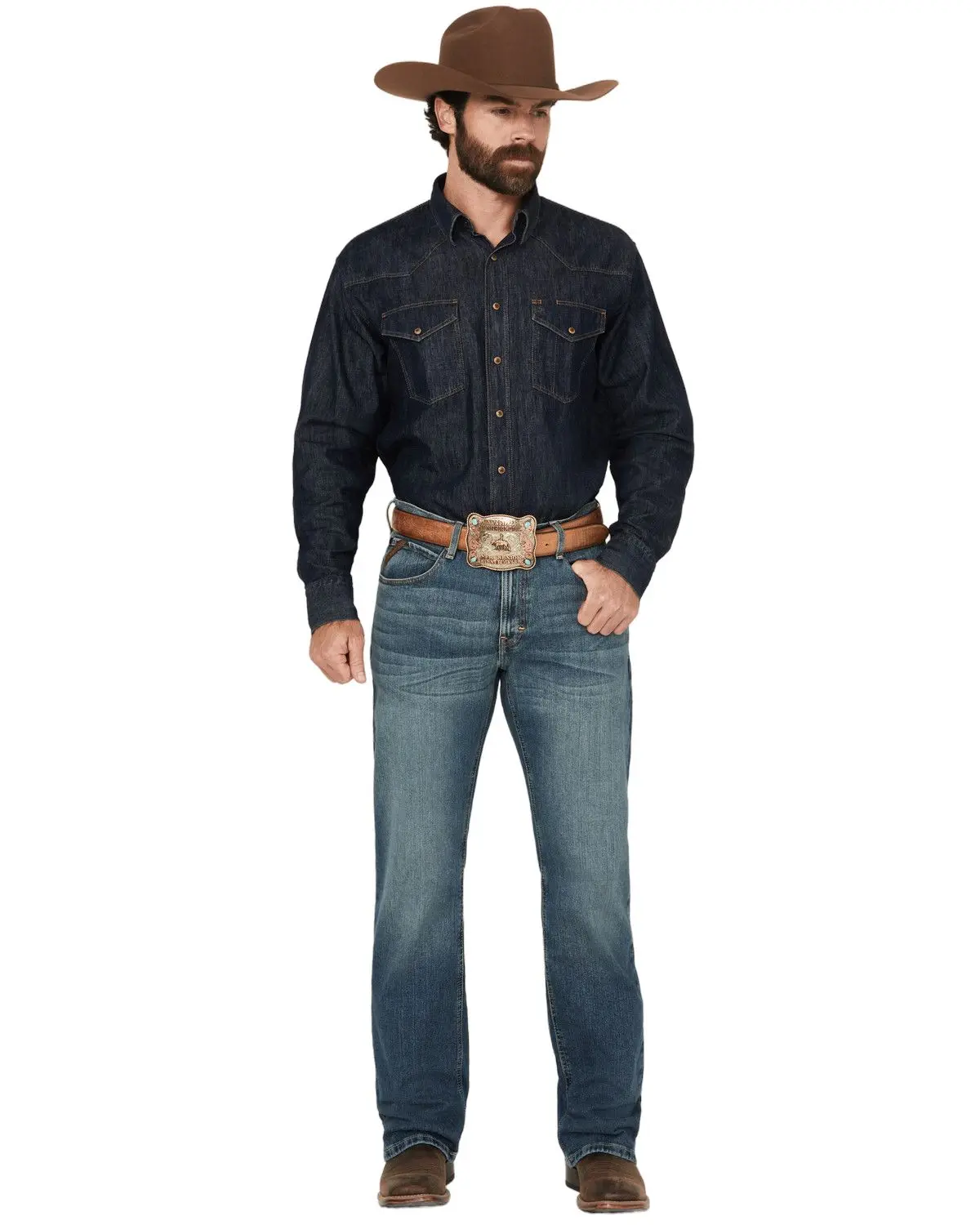 Ariat Men's Men'S M4 Legacy Relaxed Bootcut Stretch Denim Jeans - 10022676 Ariat Men's Men'S M4 Legacy Relaxed Bootcut Stretch Denim Jeans - 10022676