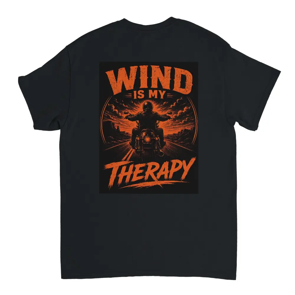 BigBrad approved wind is my therapy Heavyweight Unisex Crewneck T-shirt | Gildan® 5000