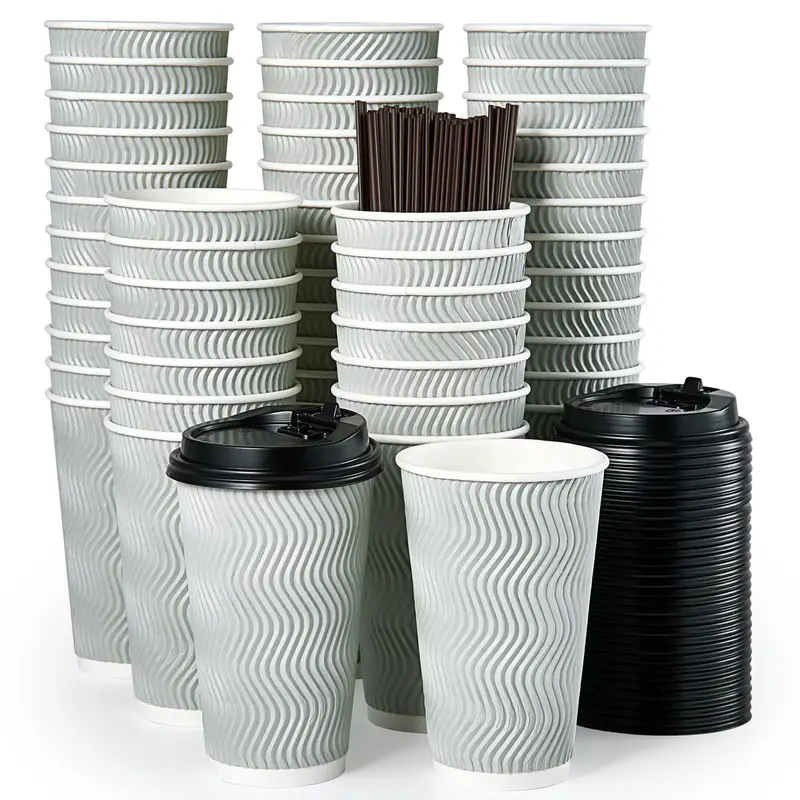 0.5-ounce plastic portion cups with lids 0.5oz Paper Souffle Portion Cup - White