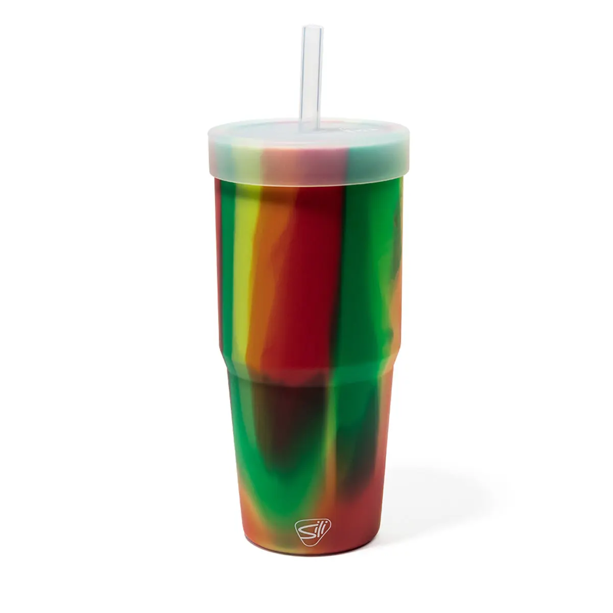 Silipint 32oz Super Sipper Silicone Tumbler with Straw – Premium LFGB-Certified, 100% Food-Grade Drinkware – Unbreakable, BPA-Free, Dishwasher Safe, Reusable Non-Toxic Cup for Hot & Cold Drinks – Flexible, Durable, Portable & Washable Bottled