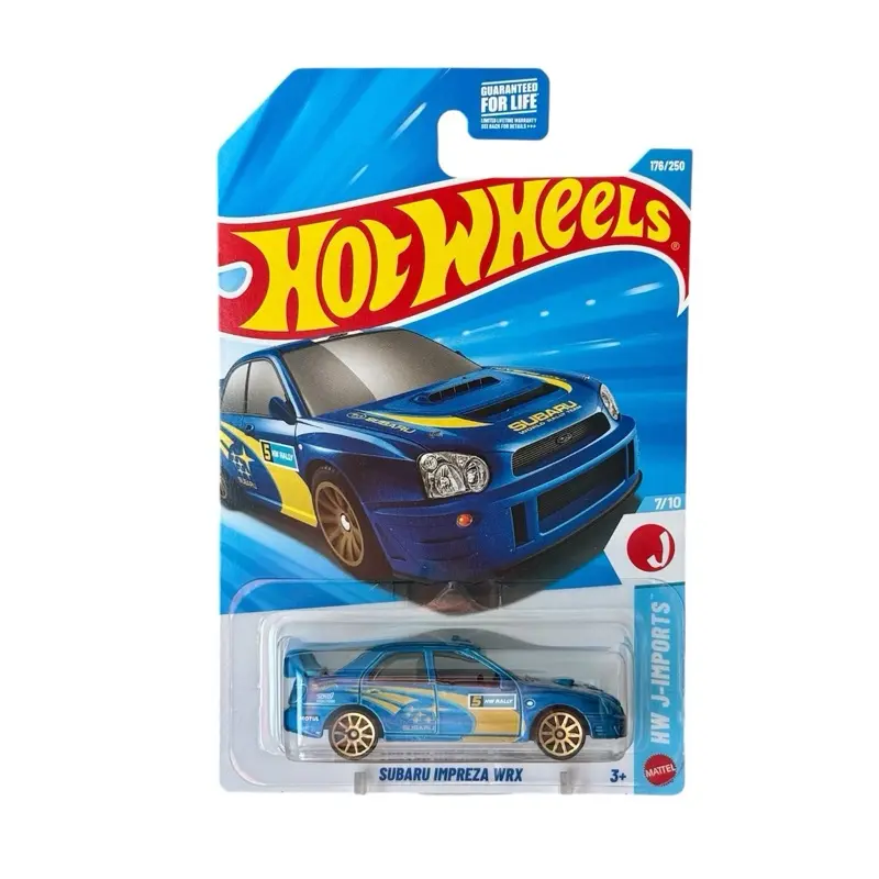 Hot Wheels Subaru Impreza WRX HW J-Imports 1:64 Diecast Car - Collectible Model, Die Cast Vehicle, Scale Model, Collectible Model Car
