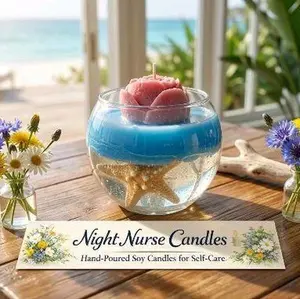 Luxury Seashells & Shore Scented Candle