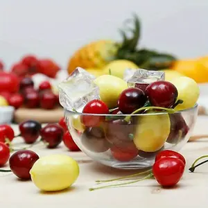 30pcs Artificial Cherry Decor | Fake Fruit Model | Home, Photography & Party Prop | DIY Craft Ornament