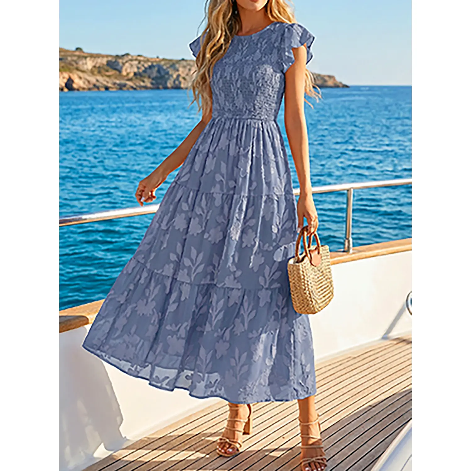 ZESICA Women's Summer Boho Floral Midi Dress 2026 Casual Flutter Short Sleeve Crewneck Smocked Flowy Beach Long Dresses - TikTok Shop ZESICA Women's Summer Boho Floral Midi Dress 2026 Casual Flutter Short Sleeve Crewneck Smocked Flowy Beach Long Dresses - TikTok Shop