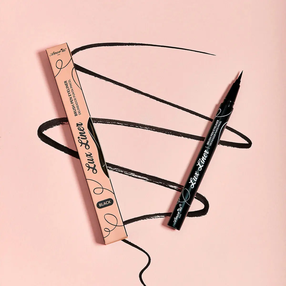AMORUS - Lux Brush Tip Waterproof Eyeliner