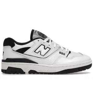 New Balance Men's 550 White Black Basketball Shoes, from StockX