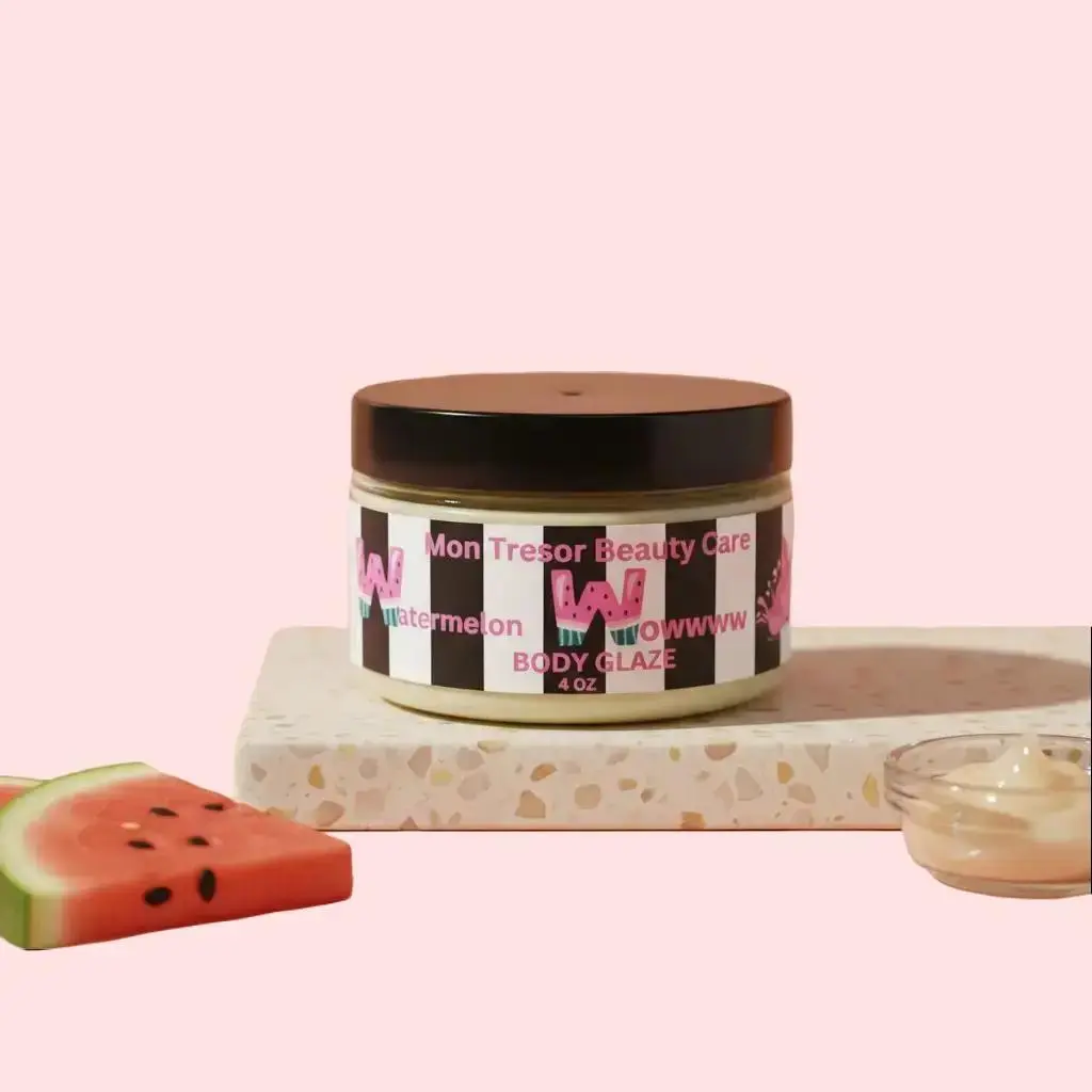 Watermelon Wowwww Body Melt 5.5 oz - Rich, Creamy Texture - Ideal for Body Care Moisturizers skin Fragrance Luxury Silky Smooth Scented moisturize oil body moisturizer Moisturizing Hydrating